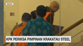 VIDEO: KPK Periksa Pimpinan Krakatau Steel