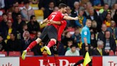 FOTO: Kronologi Long Cetak Gol Tercepat Liga Primer Inggris Penyerang Southampton Shane Long mencetak rekor gol tercepat di Liga Primer Inggris saat laga melawan Watford baru berjalan 7,69 detik.