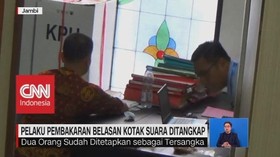 VIDEO: Pelaku Pembakaran Belasan Kotak Suara Ditangkap