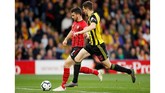 FOTO: Kronologi Long Cetak Gol Tercepat Liga Primer Inggris Penyerang Southampton Shane Long mencetak rekor gol tercepat di Liga Primer Inggris saat laga melawan Watford baru berjalan 7,69 detik.