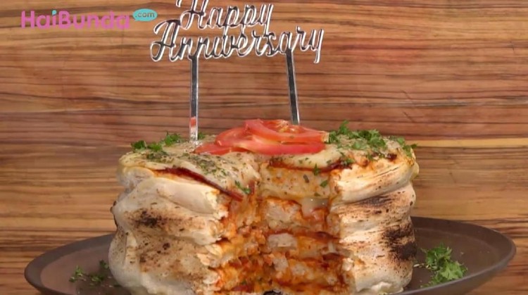  Resep  Pizza Cake Kue Ultah Unik nan Spesial untuk Si Kecil