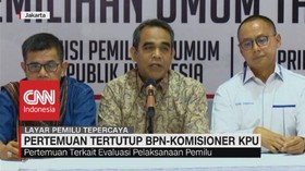 VIDEO: Datangi KPU, Tim BPN 02 Adakan Evaluasi Pemilu 2019