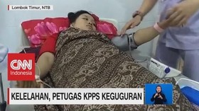 VIDEO: Kelelahan, Petugas KPPS Harus Kehilangan Calon Bayinya