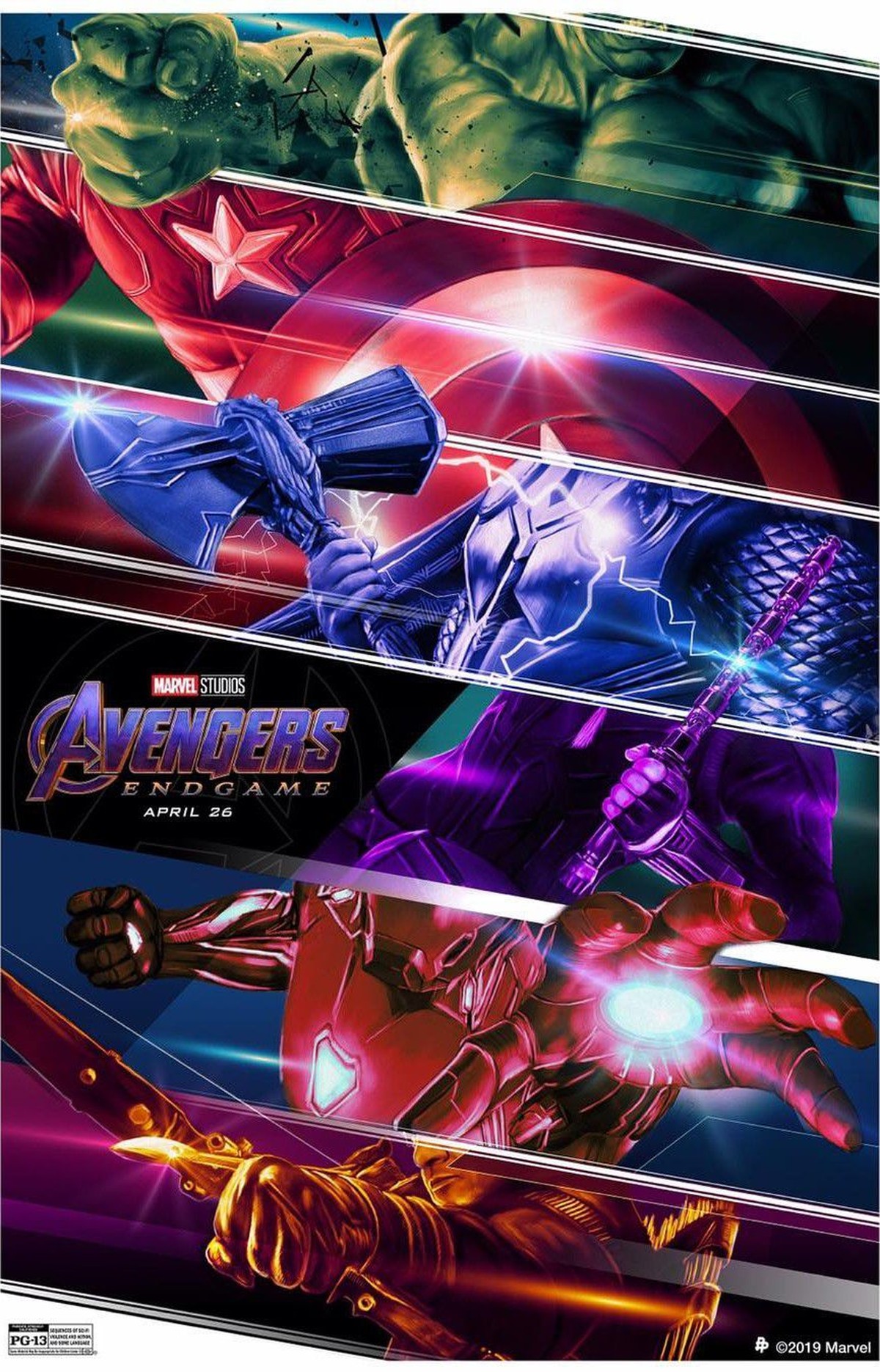 Semarak penayangan film Avengers&colon; Endgame memang dirasakan oleh seluruh penggemar Marvel di dunia&period; Berikut ini 7 poster Avengers yang dibuat oleh penggemar&period;