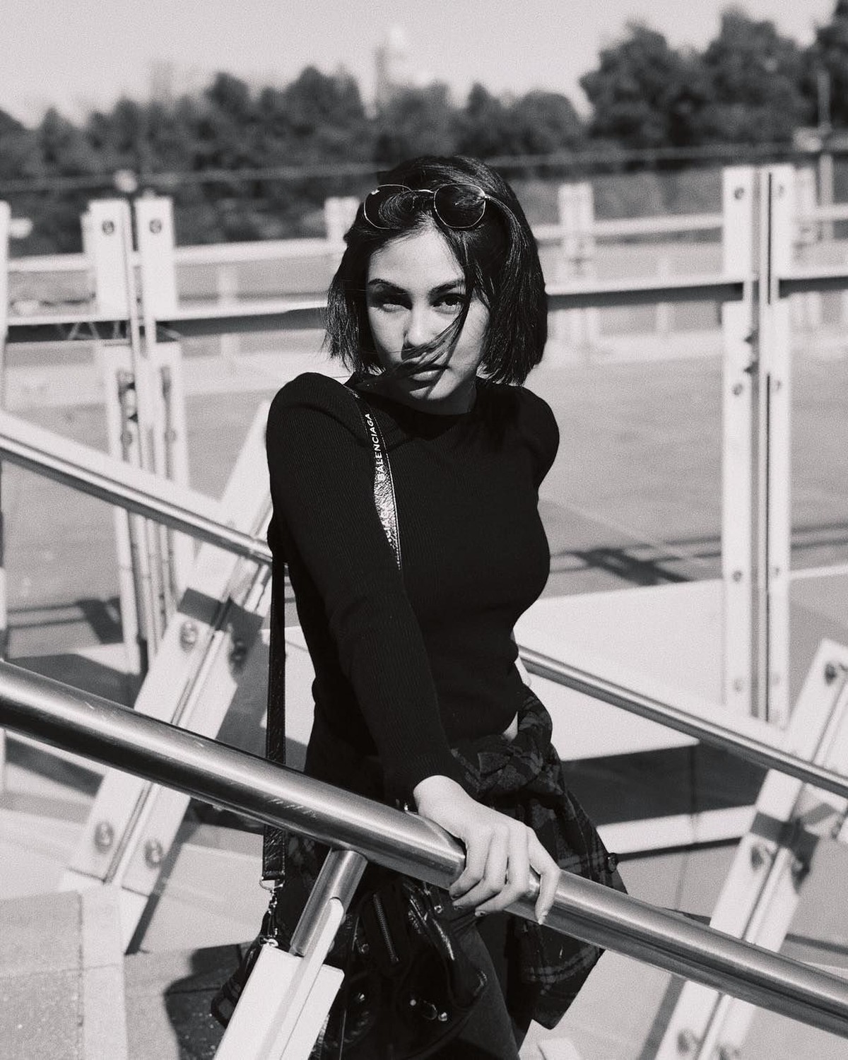 Vanesha Prescilla terlihat lebih cantik dan segar dengan model rambut pendeknya&period; Ia pun terlihat lebih percaya diri&period; 