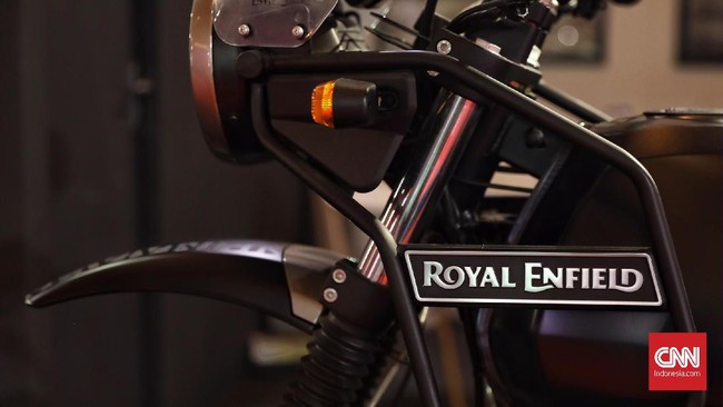 Sebanyak 60 Royal Enfield 350-500 cc bakal dilelang Bea Cukai Priok pekan ini.