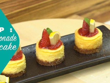 Resep Mini Lemonade Cheesecake