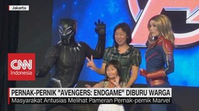 VIDEO: Demam Avenger, Pernak Pernik Marvel Diburu