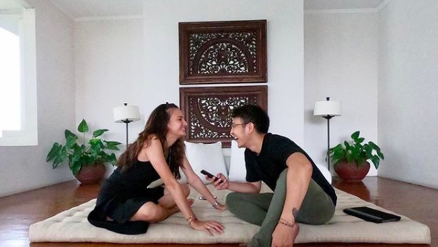 nadine chandrawinata dan dimas anggara