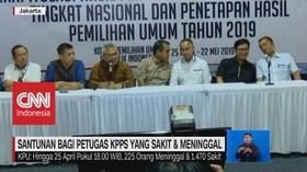 VIDEO: Santunan Bagi Petugas KPPS Sakit & Meninggal Disetujui