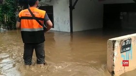 VIDEO: Banjir Rendam Sejumlah Wilayah Jakarta