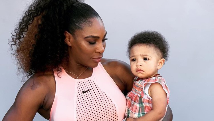Petenis Serena Williams membagikan momen haru di hari ulang tahun putrinya, Olympia Ohanian yang ke-2.