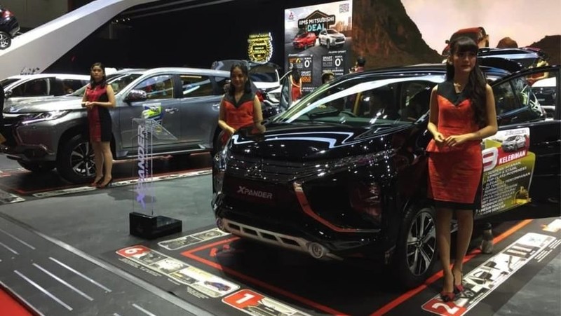 Mitsubishi Motors Krama Yudha Sales Indonesia (MMKSI) menghadirkan ekshibisi standar global selama gelaran otomotif
