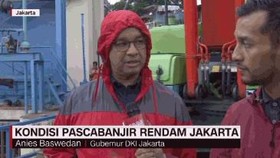 VIDEO: Gubernur Anies Bicara Kondisi Banjir di Jakarta