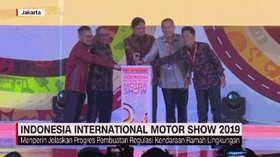 VIDEO: Menteri Perindustrian Buka Pameran Otomotif IIMS 2019