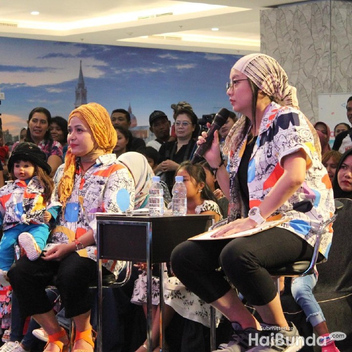 Lomba bernyanyi ini langsung dinilai oleh Kak Leony serta Kak Ria Enes dan Susan. (Foto: Yuni Ayu Amida)