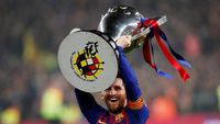 Catatan Rekor Messi Bawa Barcelona Juara Liga Spanyol