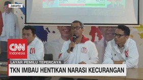 VIDEO: TKN Imbau Hentikan Narasi Kecurangan