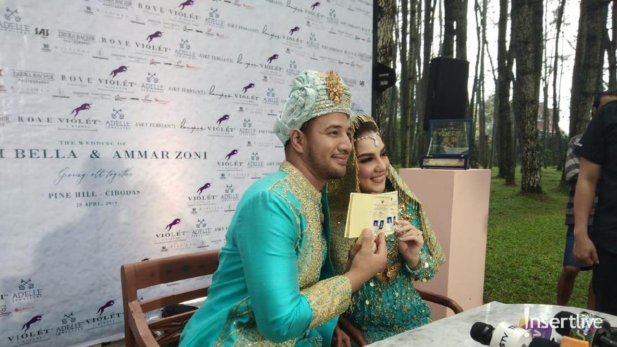 Soal omongan netizen, Ammar Zoni dan Irish Bella tak mau ambil pusing.