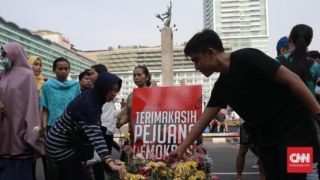 Hingga Sabtu (27/4) tercatat sebanyak 272 'pejuang demokrasi' yang meninggal dunia.