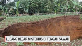 VIDEO: Kata Ahli Geologi Soal Lubang Misterius di Sukabumi