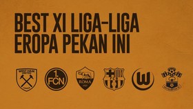 INFOGRAFIS: Best XI Liga-liga Eropa Pekan Ini
