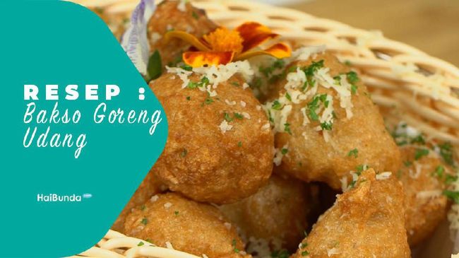  Resep  Bakso  Goreng  Udang 