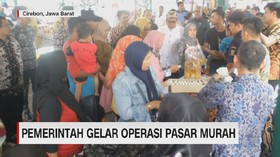 VIDEO: Pasar Murah Jelang Puasa Diserbu Warga Cirebon