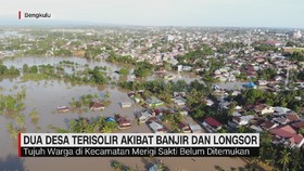 VIDEO: 2 Desa Terisolir Akibat Banjir dan Longsor di Bengkulu