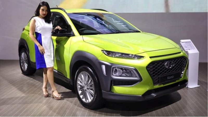 PT Hyundai Mobil Indonesia (HMI) meluncurkan Kona di acara pembukaan Telkomsel Indonesia International Motor Show (IIMS) 2019