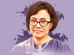 Disaksikan Bos IMF-Bank Sentral Eropa, Sri Mulyani Cerita Kondisi APBN