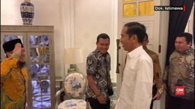 VIDEO: Hormat 'Siap Presiden' dari TKN ke Jokowi