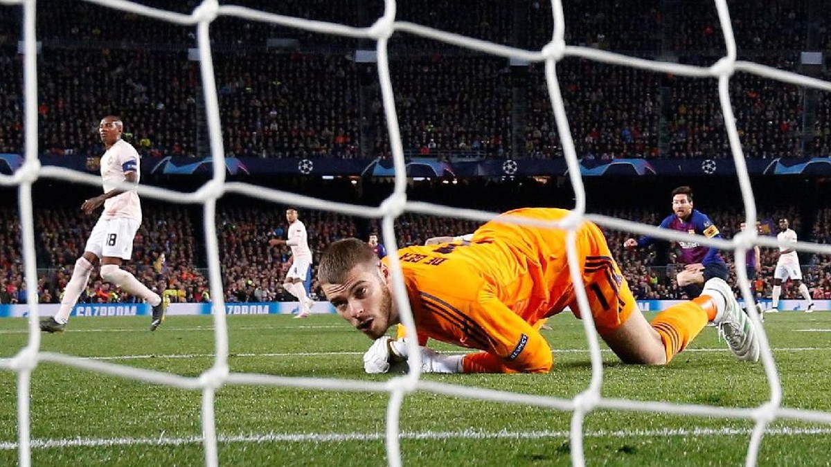 FOTO: Empat Laga De Gea Tak Berdaya Jaga Gawang MU