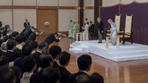 FOTO: Jejak Terakhir Akihito di Singgasana Kekaisaran Jepang Kaisar Jepang, Akihito (85) resmi turun takhta setelah tiga dekade memimpin pada Selasa (30/4).