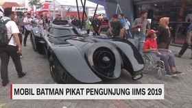 VIDEO: Mobil Batman Pikat Perhatian Pengunjung IIMS 2019