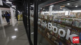 Ada 'Surga Buku' di Antara Toko Pompa dan Kabel Pasar Kenari