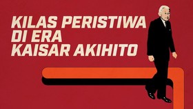INFOG: Kilas Peristiwa di Era Kaisar Akihito