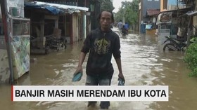 VIDEO: Banjir Masih Merendam Ibu Kota