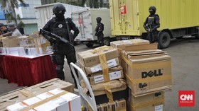 Bea Cukai Gagalkan Penyelundupan Ribuan HP dan Laptop