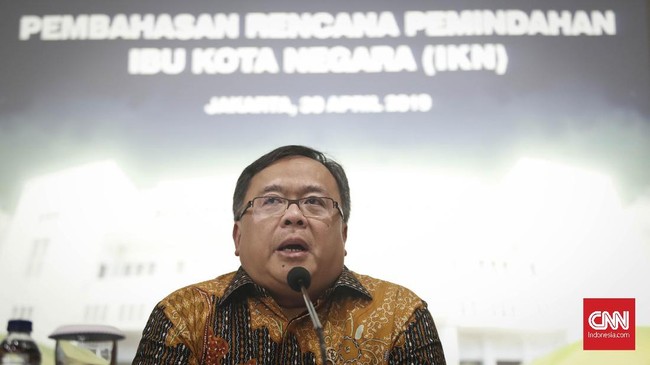 Kepala Bappenas Bambang Brodjonegoro mengatakan pemindahan ibu kota akan membuat kesempatan kerja di Kalimantan naik 10 persen.