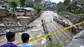 Banjir Bandang di Pemukiman Samosir, Satu Warga Hilang