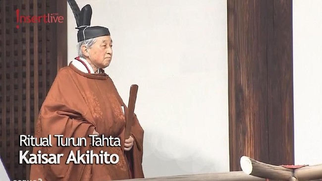 Ritual Turun Tahta Kaisar Akihito