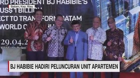 VIDEO: BJ Habibie Hadiri Peluncuran Unit Apartemen