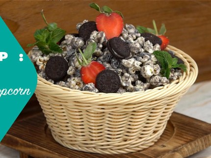 Resep Cookies and Cream Popcorn