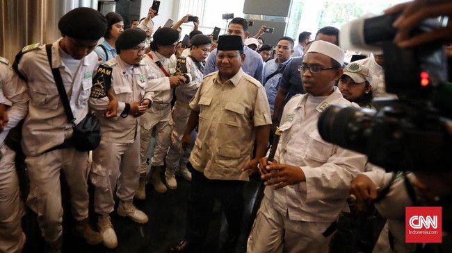 Pertemuan calon presiden 02 Prabowo Subianto dan sejumlah tokoh agama di Ijtimak Ulama dan Tokoh Nasional 3 digelar tertutup.