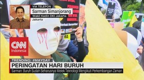VIDEO: Sarman: Aksi Buruh Harus Positif agar Insvestor Masuk