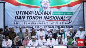 Ijtimak Ulama IV Digelar Hari Ini Sikapi Kekalahan Prabowo