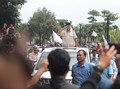 Didampingi Amien Rais, Prabowo Tiba di Lokasi Ijtimak Ulama