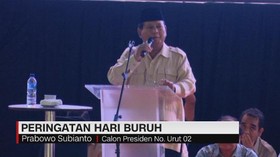 VIDEO: Prabowo Hadiri May Day KSPI 