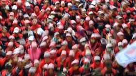 FOTO: Warna-warni Peringatan Hari Buruh Internasional 2019